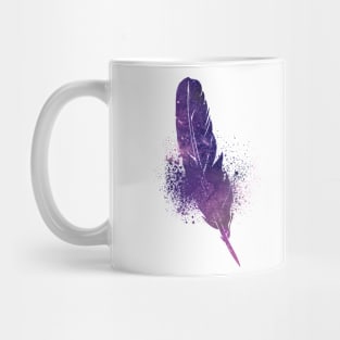 Feather Purple Mug